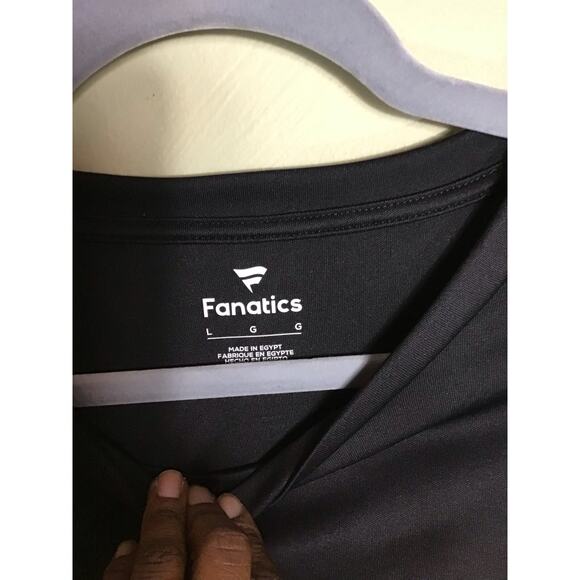 Fanatic’s Pittsburgh Steelers Men’s Team Lightweight L/S  Shirt Sz.lrg Black NWT - Picture 7 of 9